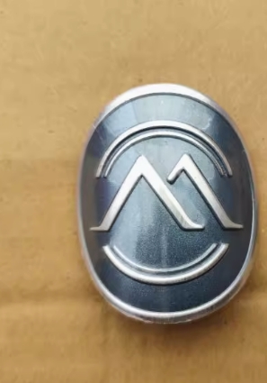 mountainbike sticker racefietsframe sticker aluminium hoofd logo Fiets logo decoratieve stickers: Donker Kaki