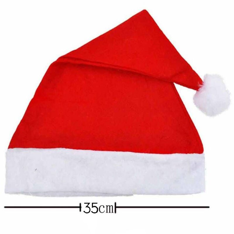 Winter Warm Kerst Volwassenen Kerstman Hoed Christmas Xmas Nieuwjaar Pluche Cap Christmas Party Home Decorations