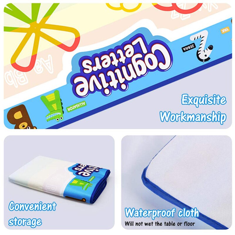Lapsi taika aqua doodle vesi piirustusmatto piirustuslauta matto värikirja lapset koulutuslelut lapsille lelumaalaussetti