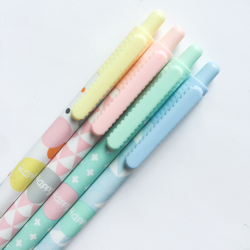48pcs Kawaii Mechanical Pencil Lead 0.5mm 0.7mm Cute Cartoon Lovely Automatic Pencils for Kids School Stationary Items Supplies