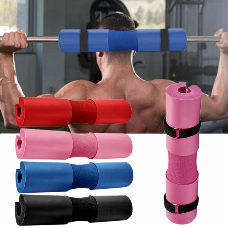 Almofada para barra, agachamento de levantamento de peso, espuma, protetor de ombro para pescoço, almofadas de academia, fitness, 1 peça