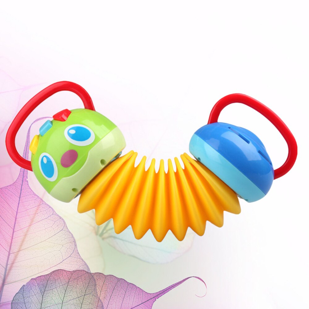 Raupenförmiges akkordeon, pädagogisches baby-musikinstrument für die frühe kindheit