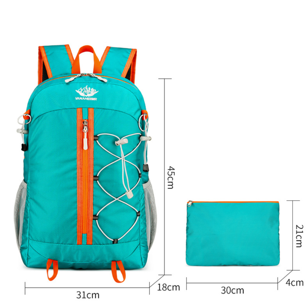 Sac à dos d'équitation de montagne pour hommes, ultraléger, multifonctionnel, pliable, pour loisirs, grande capacité, sac de voyage