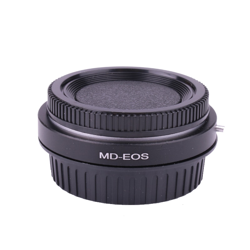 Anillo adaptador de montaje de lente para Minolta MD, anillo adaptador de lente con lente correctiva, compatible con cámara Canon EOS EF