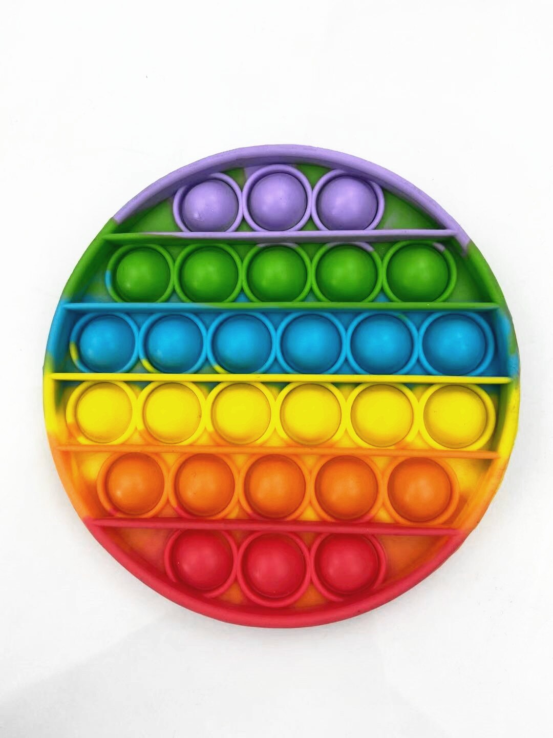 Dropship naciskać Muzyka pop bańka zabawka sensoryczna autyzm potrzebuje Squishy naprężenie Reliever zabawki śmieszne antystresowe Muzyka pop to denerwować Reliever stres: tęcza