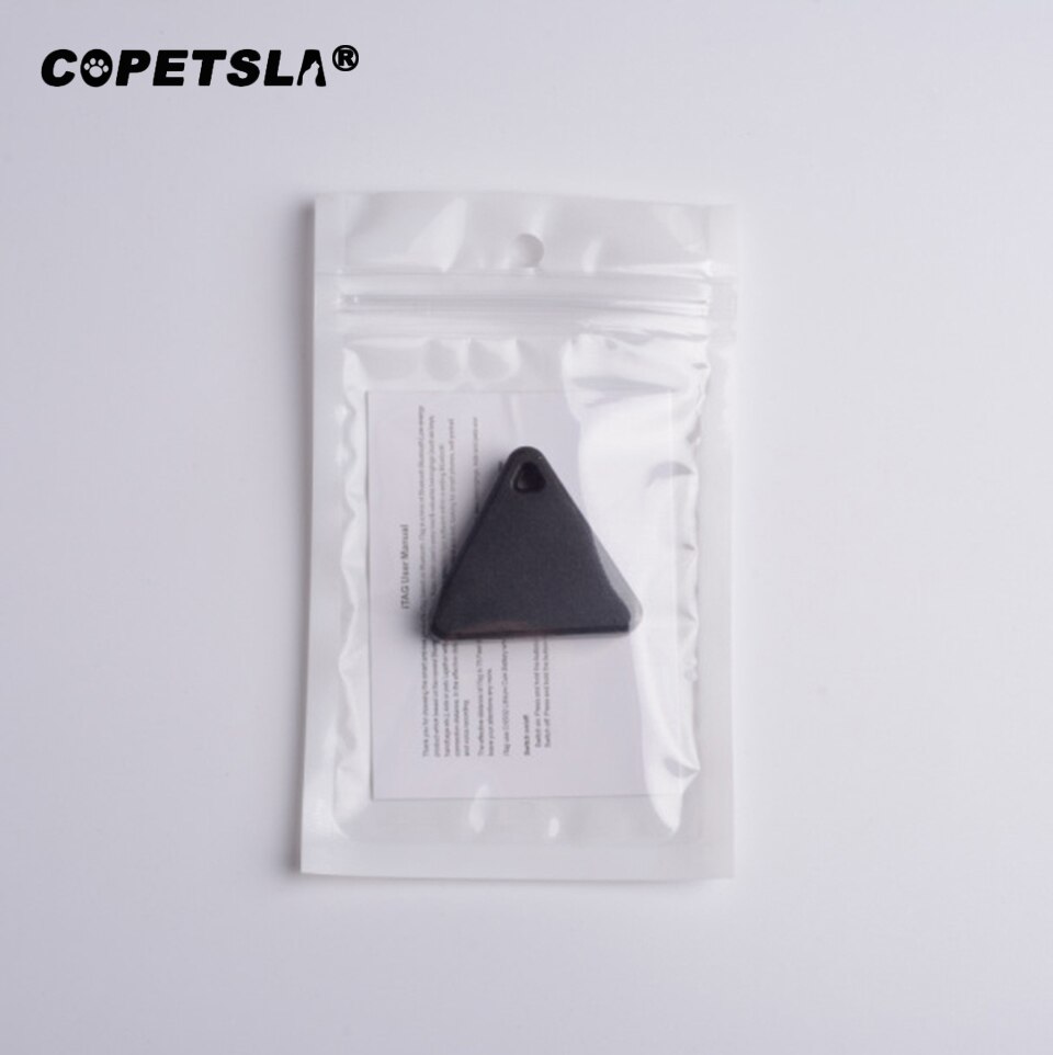 Copetsla 1 sztuk Pet inteligentny lokalizator Bluetooth pies GPS kamera lokalizator pies przenośny Alarm Tracker dla brelok etui wisiorek: Black C with battery