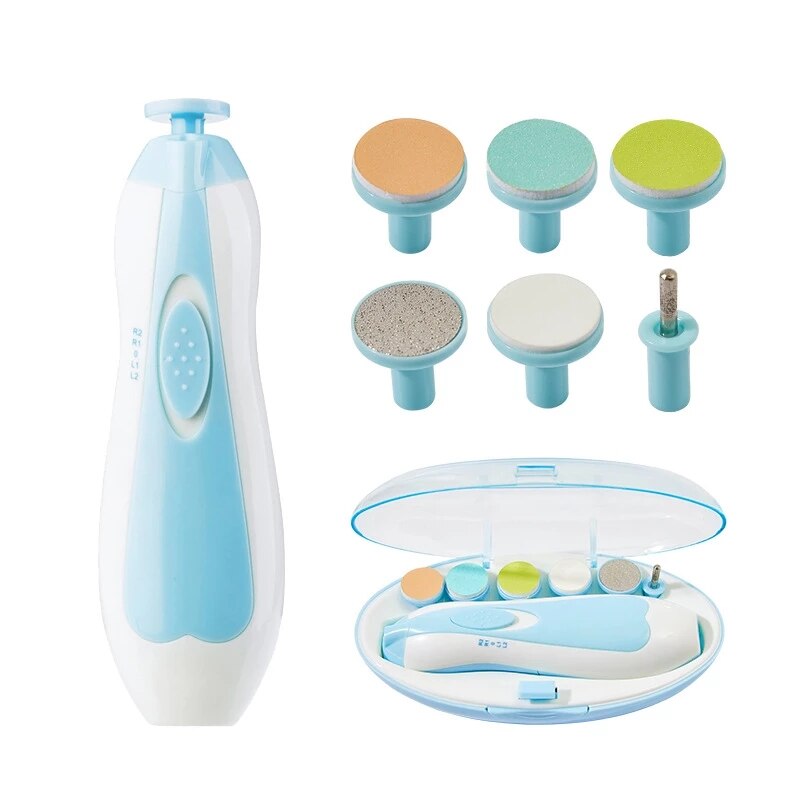 Veilige Elektrische Nagelknipper Cutter Baby Nail Trimmer Manicure Pedicure Clipper Cutter Schaar Kids Infant Nail Care