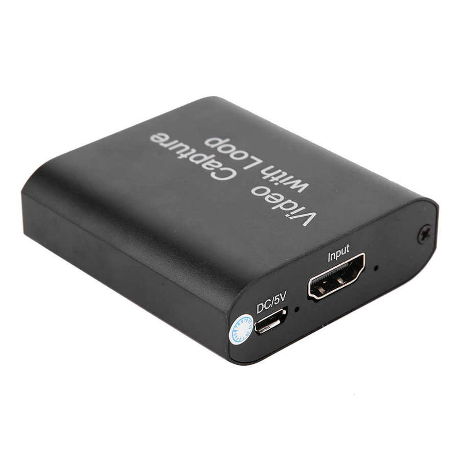 HDMI-compatible Video Capture HD Live USB to HDMI-compatible with Loop Out Capture Card