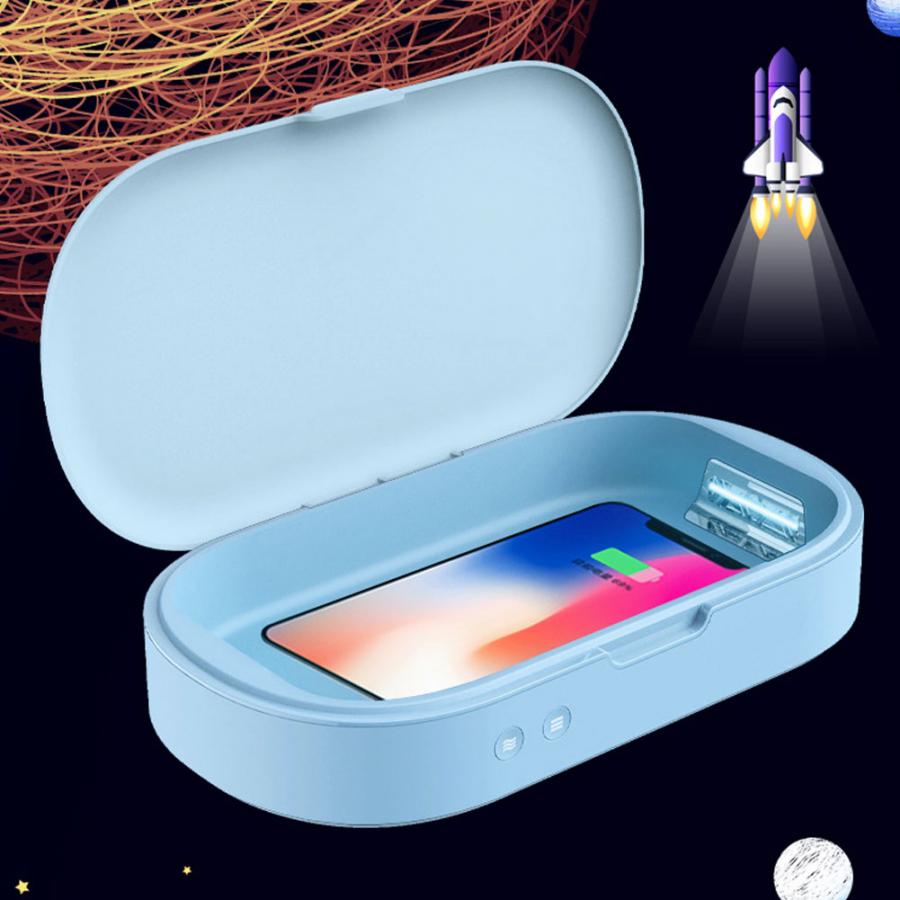 Multifunctionele Uv Sterilisator Box Nail Art Gereedschap Sterilisator Tandenborstel Disinfector Uv Desinfectie Doos Usb Opladen Sterilisator