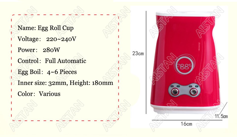 JDQ101/JDQ201 Hands-Free Automatic Electric Vertical Nonstick Easy Quick Egg Cooker Breakfast Egg Sausage Roll Cup Machine
