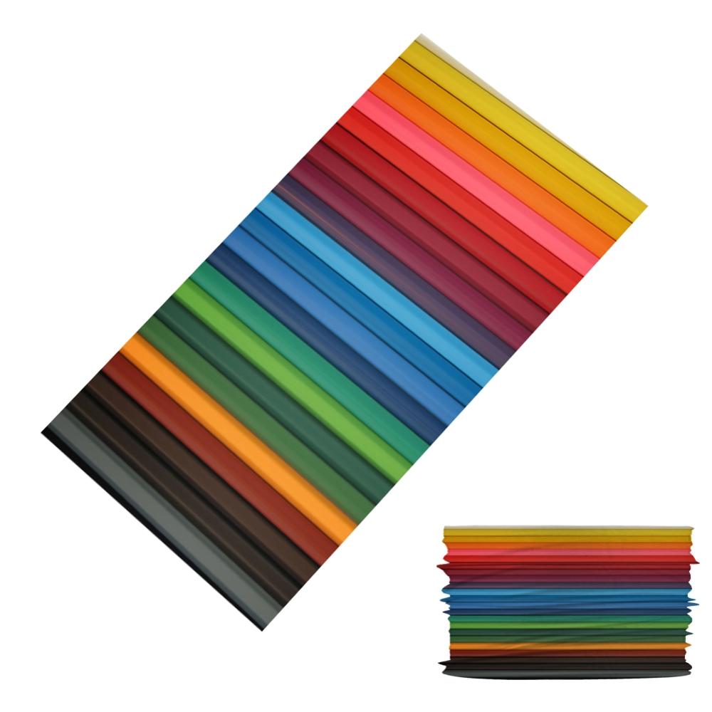 Colorful Scarf Unisex Magic Bandana Microfiber Seamless Tubular hijab Neck Tube Sports Scarf Mask Headwear 25*50 cm