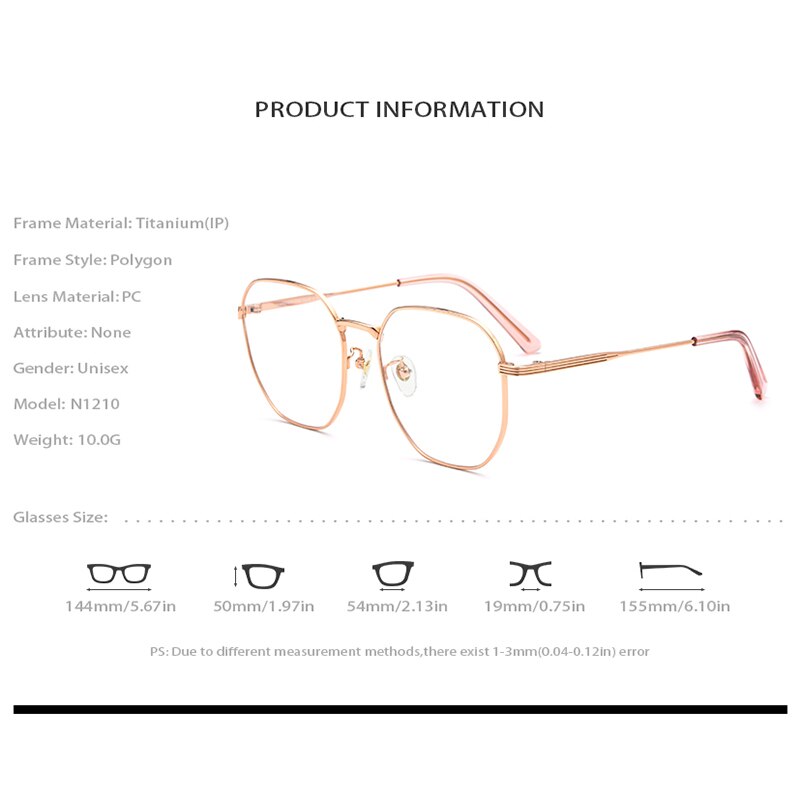 NIANZHEN Pure Titanium Eyeglasses Frame Women Vintage Square Myopia Optical Eye Glasses Men Spectacles Eyewear 1210