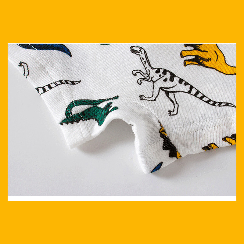 Boxer sous-vêtement en coton pour enfants | Caleçon respirant pour adolescents, culotte de dessin animé, 3 pièces/lot