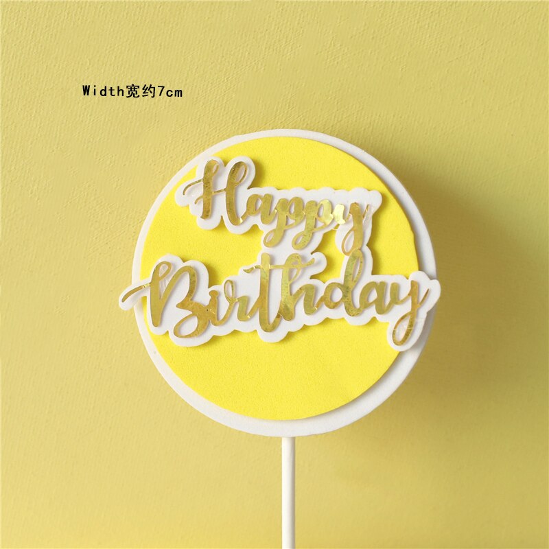 Animal Constellation Leo Smile Lion Happy Birthday Cake Topper for Baby Birthday Cake Decorating Party Supplies: CK1768A