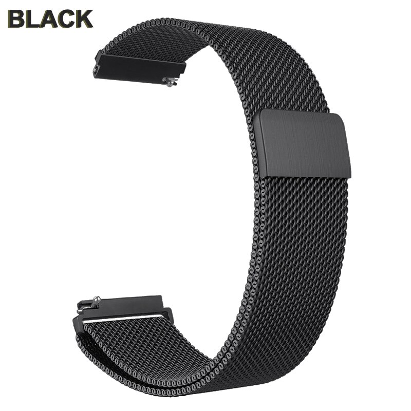 Strap For Amazfit Bip Strap Xiaomi Metal Bracelet With Case Huami Amazfit bip 20mm Band Protector For Smart watch Accessories: Black / 20mm strap