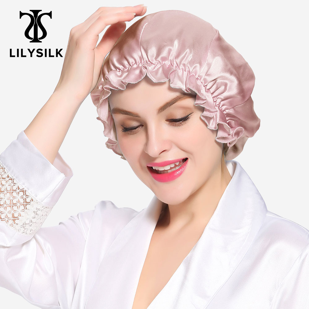 LILYSILK Silk Night Sleep Cap Silk Cap for Sleepin... – Grandado