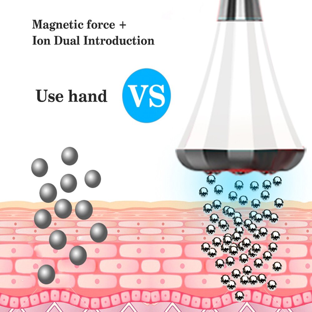 Microcurrent Face Lift Machine Ice Skin Firming Vibrating Anti Aging Face Massager Eye Wrinkle Removal Facial Toning Device V-#1