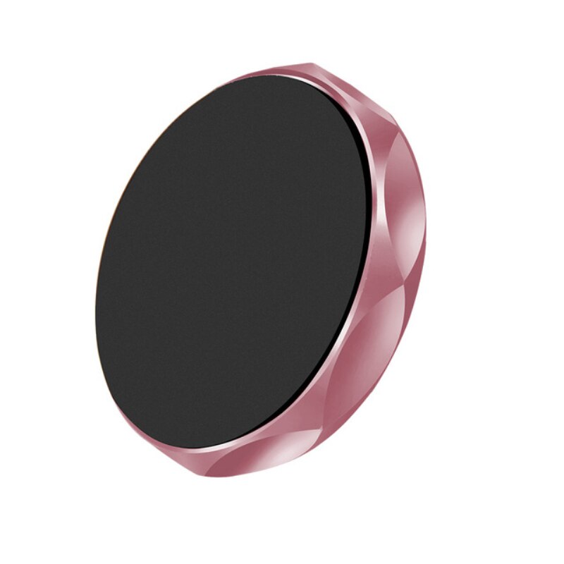 Universal Car Magnetic Dashboard, Mobile Phone GPS Fixed Bracket, Multi-function Magnetic, Free To Stick Round Mounts & Holder: Chocolate