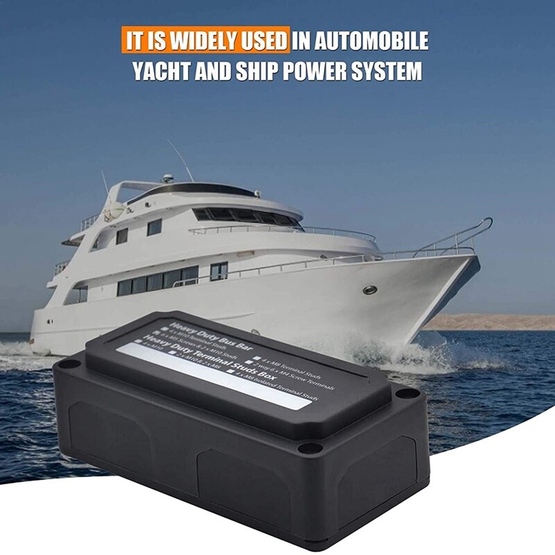 300A Rail Doos Algemene Modificatie Bus Bar Bus Doos Hoge Stroom Doos Terugkeer Heavy Duty Duurzaam Rail Case