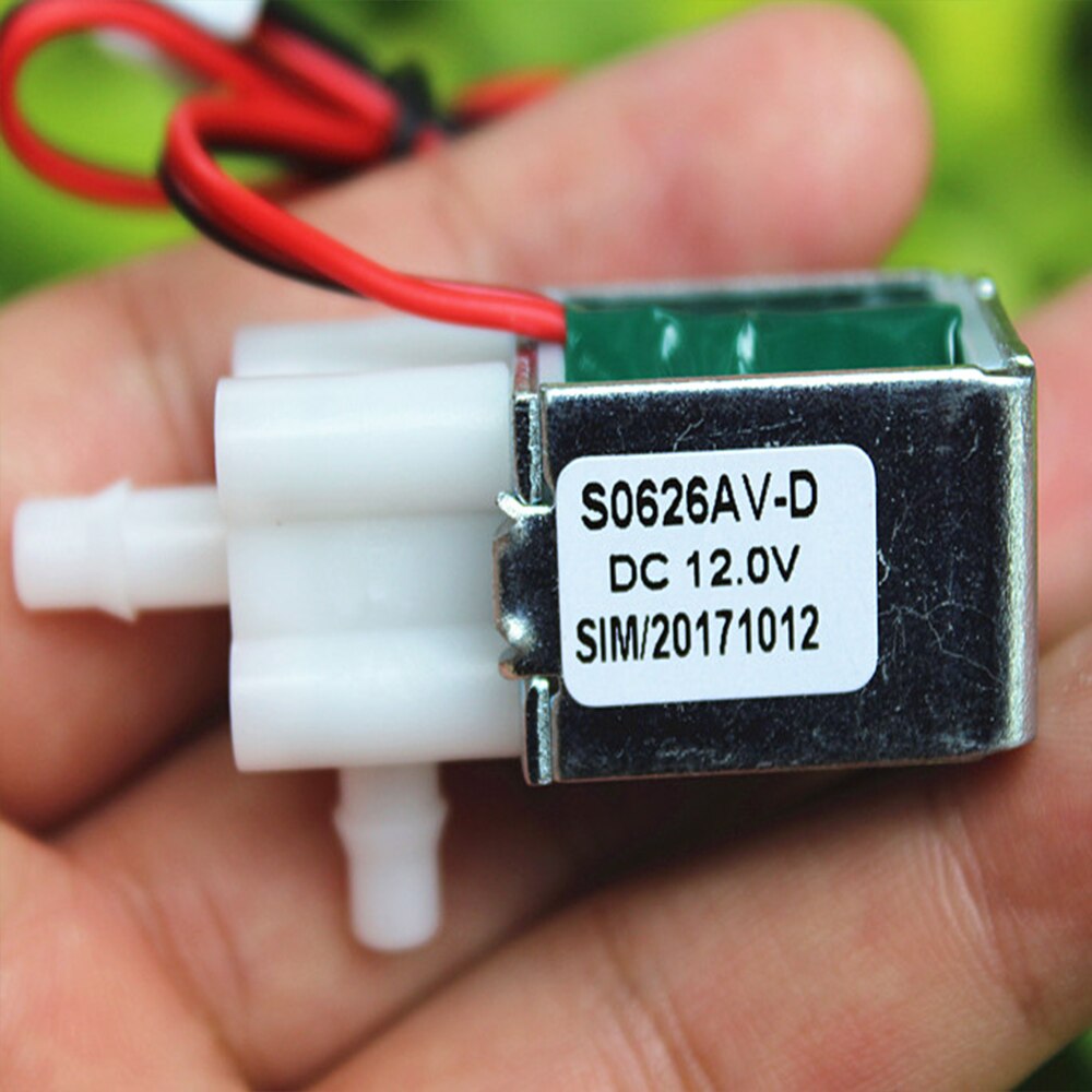 DC 12V Normally Closed N/C Electric Control Solenoid Discourage Air Water Valve Micro Mini Electric Vent Valve Whosale