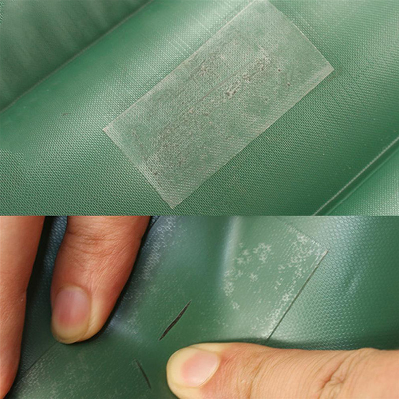 Kit de reparación de flotador de natación de 10 Uds., parche de reparación de pinchazo de PVC, adhesivo para piscinas de juguete inflables, flotador de cama de aire, bote