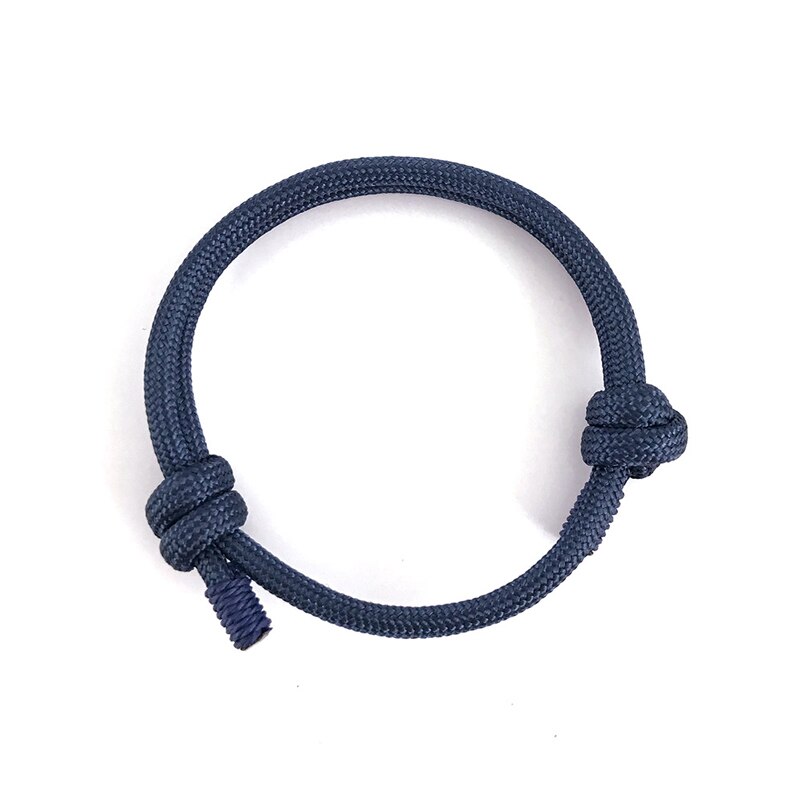 Niuyitid håndlavede survival paracord armbånd mænd kvinder justerbart simpelt armbånd homme smykker til piger