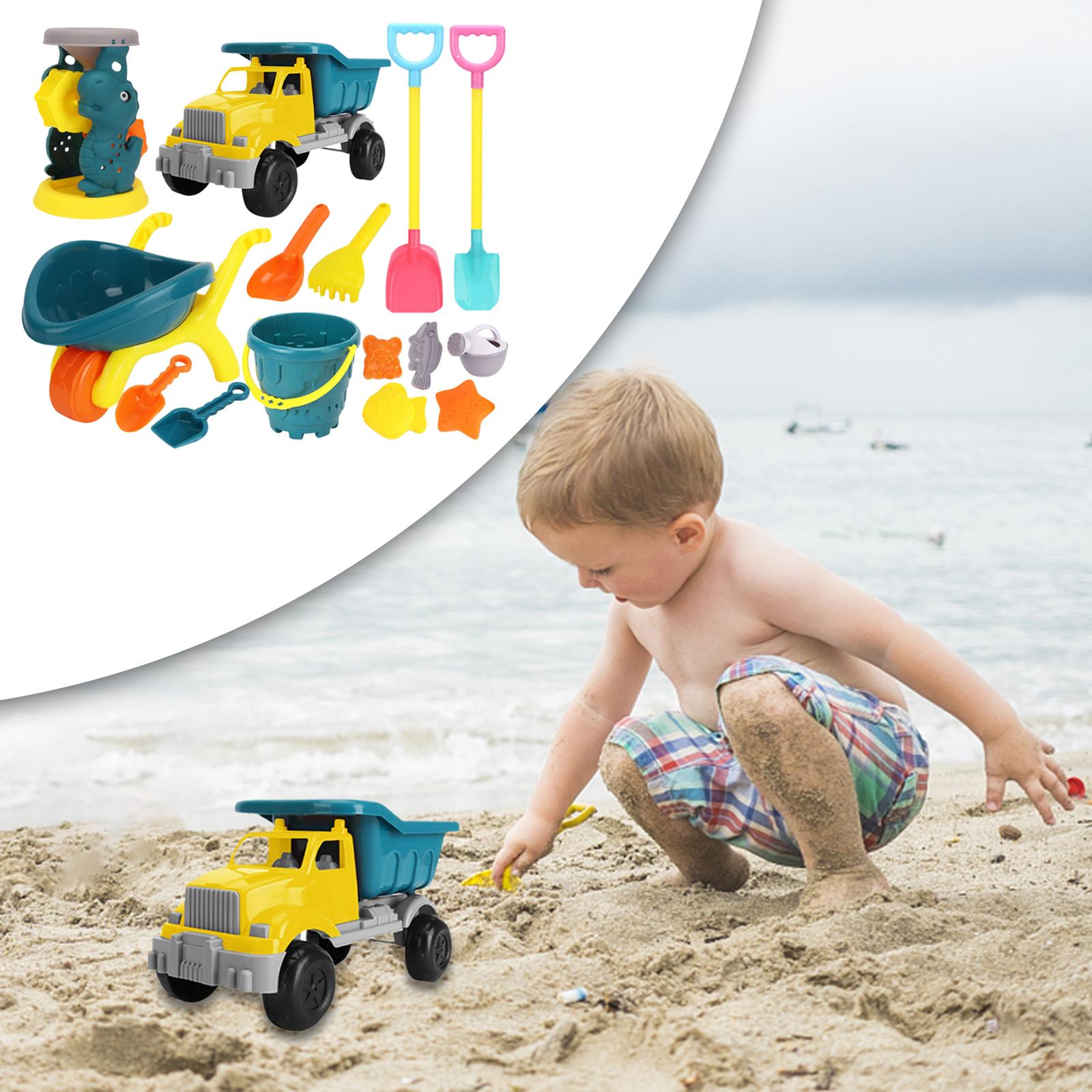 Summer Sand Beach Toy Bucket Beach Game Toy Shovel for Indoor Kids Children