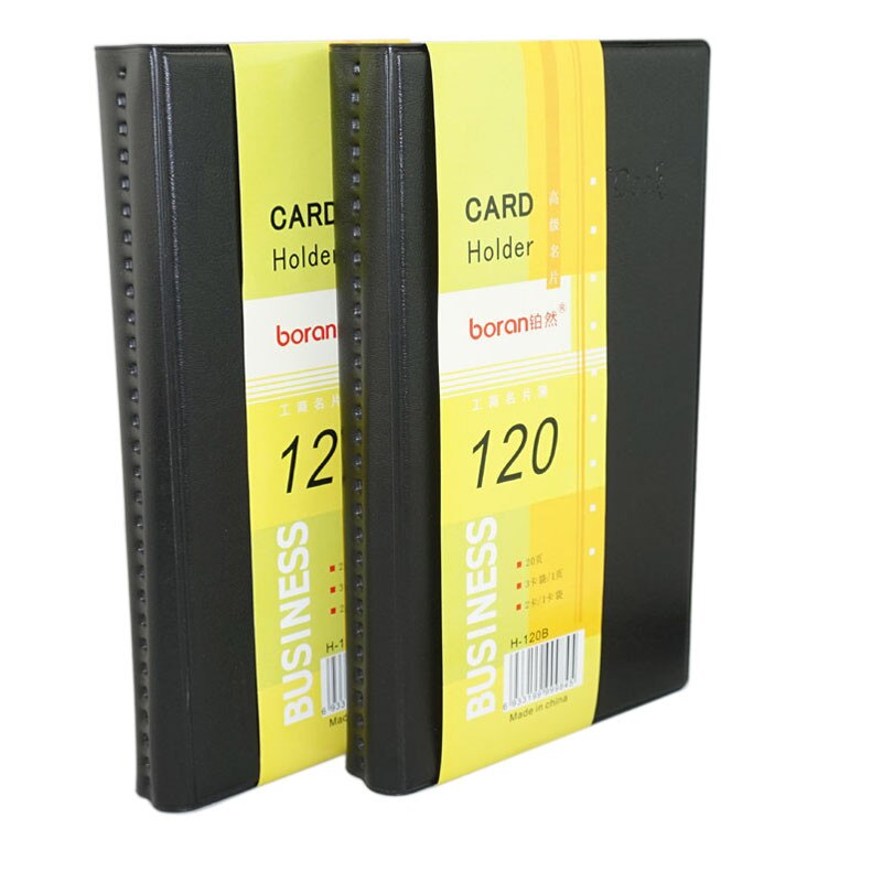 Credit Kaarthouder Lederen 120 Kaarten Id Credit Card Houder Book Case Keeper Organisator Kaarthouder Paspoort Визитница # CN25