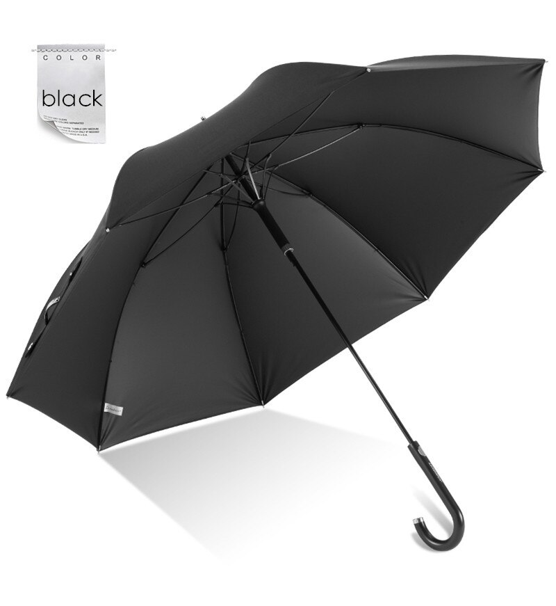 OLYCAT Long Handle Automatic Clear Umbrella Pattern Simple UV Windproof Strong Large Umbrella Rain Women: C