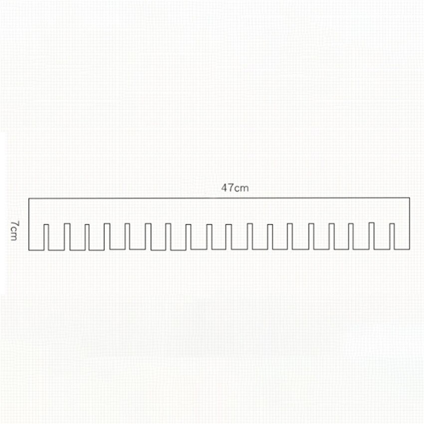 VOGVIGO Adjustable Plastic Drawer Closet Grid Divider Tidy Organizer Container Home Storage Plastic Drawers Dividers Adjustable