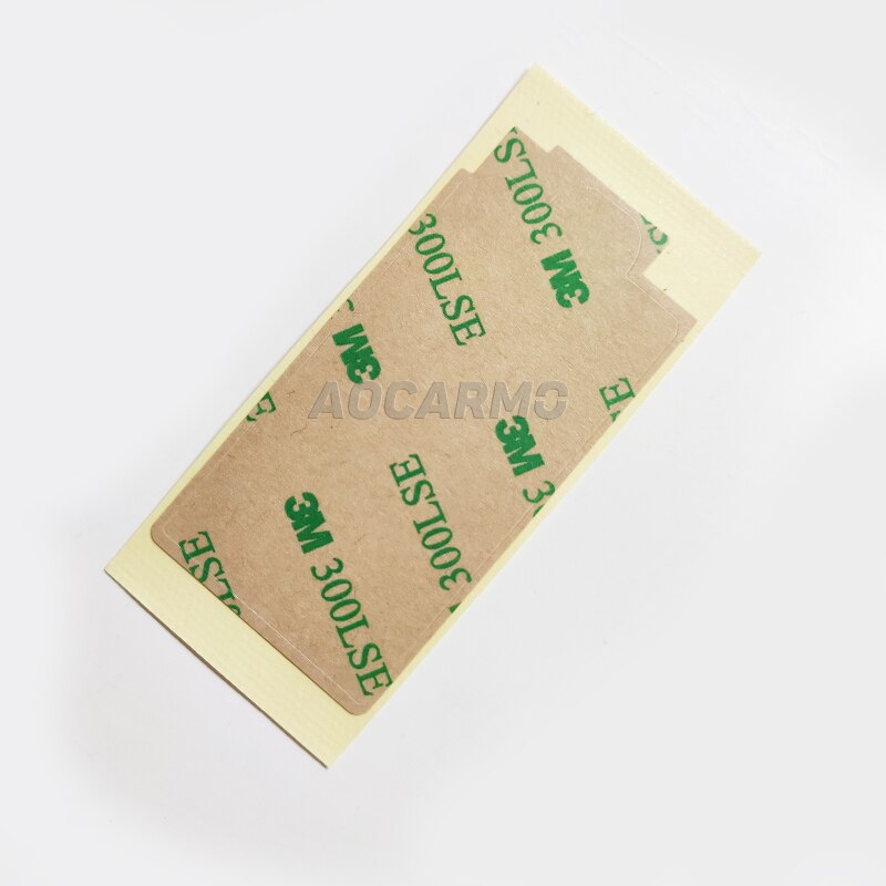 Aocarmo-adhesivo de Panel táctil para iPod Nano 7 Gen 7th 300LSE, 2 unidades por lote