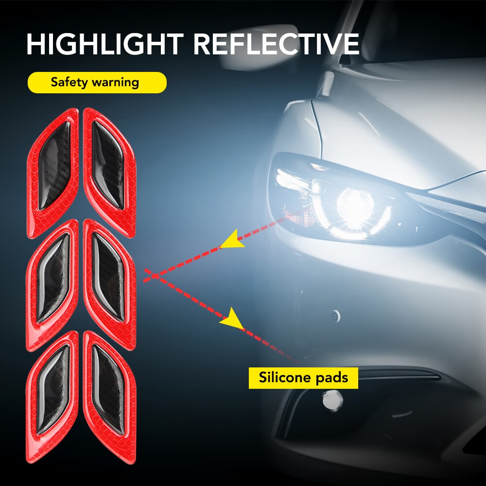 Reflektierende Streifen Auto Aufkleber Sicherheit Warnung Für Peugeot 206 207 208 3008 301 307 308 3008 406 407 408 4008 508 5008