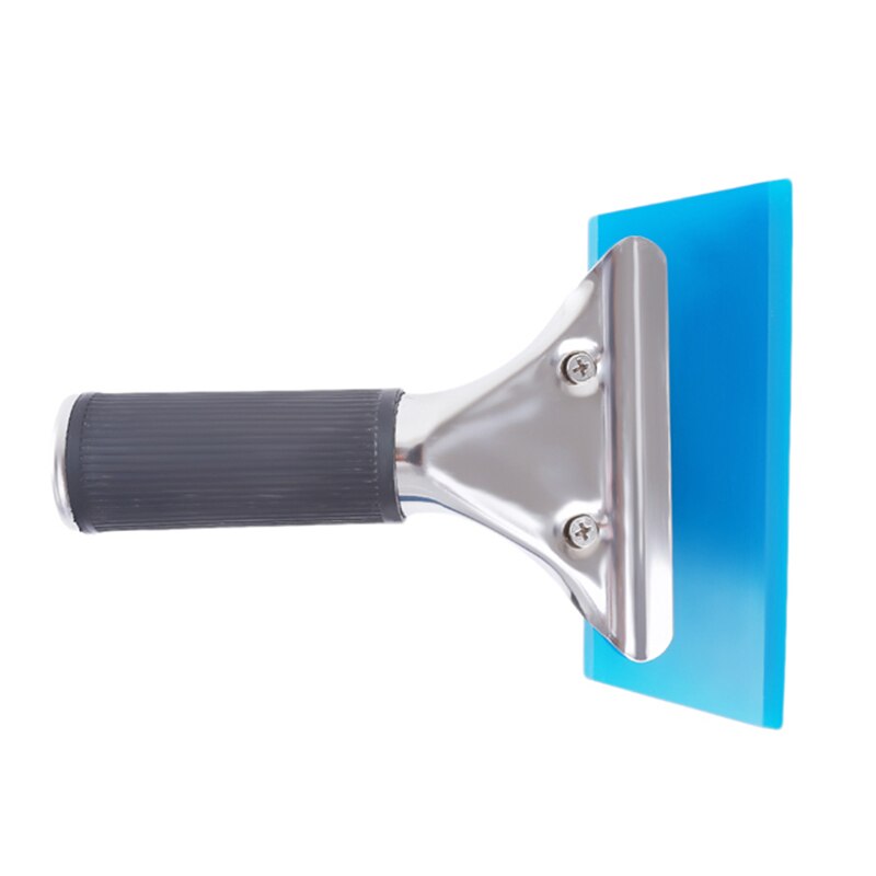 Bil fönsterputs 17*12.2cm vindrute rengöring vatten skrapa bil film verktyg t typ torkarblad glas vatten skrapa