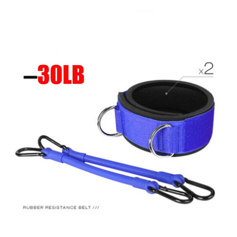 Weerstand Band Leggings Gesp Leggings Perzik Billen Fitness Oefening Training Billen Om Vet Te Verminderen: Blauw
