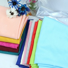 Tissu Lycra Opaque extensible en mousseline de soie, tissu de doublure pour vêtements de bricolage