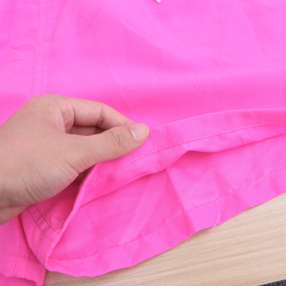 Mens Beach Shorts Kleur Beknopte Stijl Zomer Shorts Zwemmen Kofferbak Beachwear - Size (Grijs)