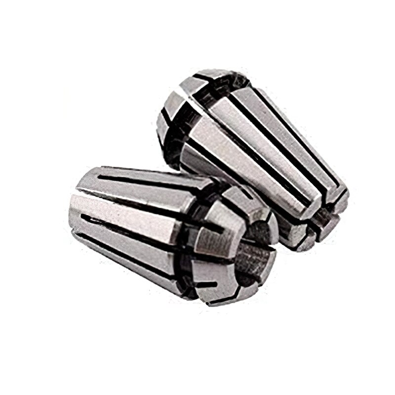 15Pcs ER11 1-7mm Spring Chuck Collet ER11 5mm Extension Rod Holder Collet CNC Milling Lathe Tool Set for Workholding