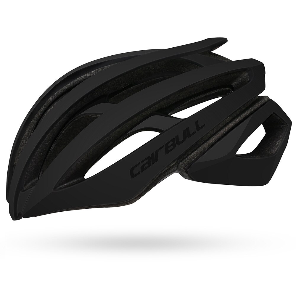 Cairbull Fietsen Fietshelm Voor Volwassenen Mannen Vrouwen Mountainbike Helmen Lichtgewicht Dubbele Laag Racefiets Mtb Racing Helm: Black / M(54-58cm)