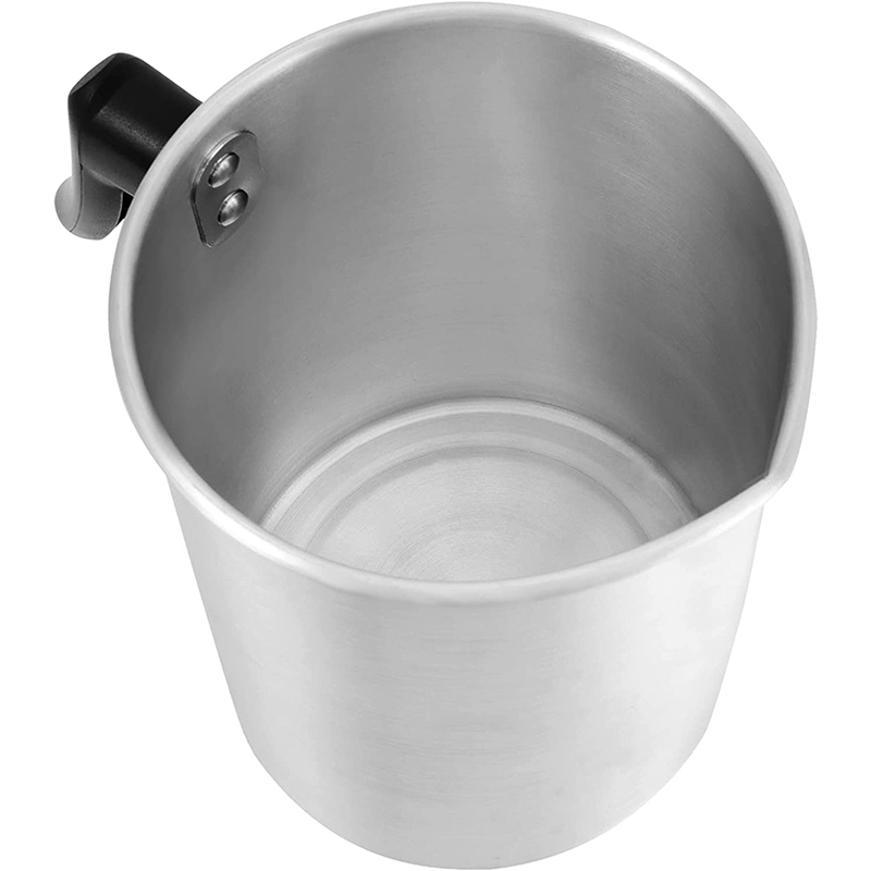 2 Packs Aluminum Candle Making Pouring Pot, 4 Pounds Wax Melting Pot with Dripless Pouring Spout &amp; Heat-Resisting Handle Promoti