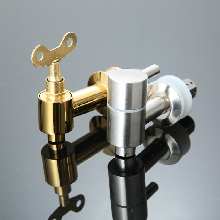 Glass Bottle Faucet 304 Stainless Steel Faucet Bubble Wine Jar Faucet Ceramic Wine Tank Barrel Valve Switch