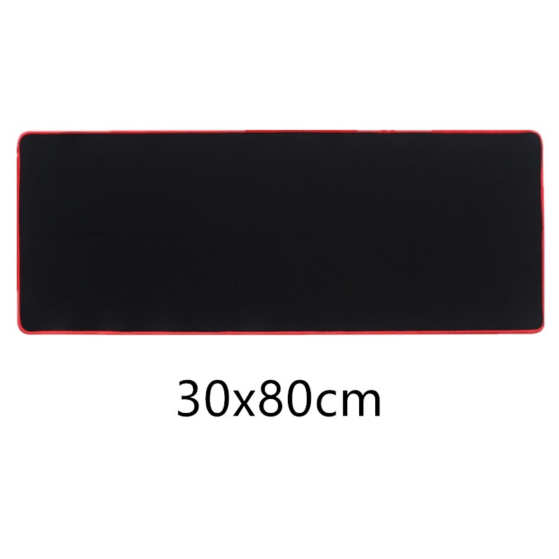 Alfombrilla de juego grande para ratón alfombrilla de ratón para teclado de ordenador grande, Base antideslizante, bordes cosidos duraderos, Ideal para ambos juegos: red edge