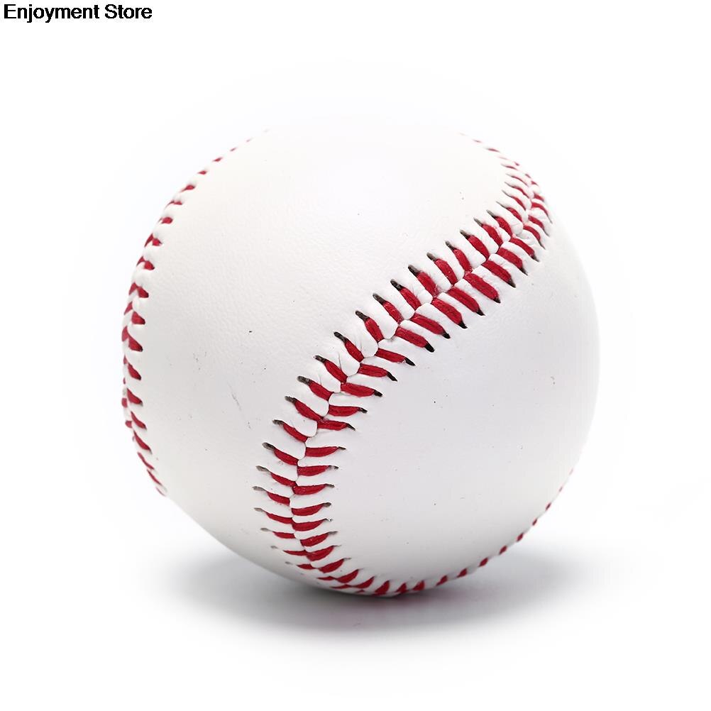 9&quot; Handmade Baseballs PVC Upper Rubber Inner Hard/Soft Baseball Balls Softball Ball Training Exercise Baseball Balls