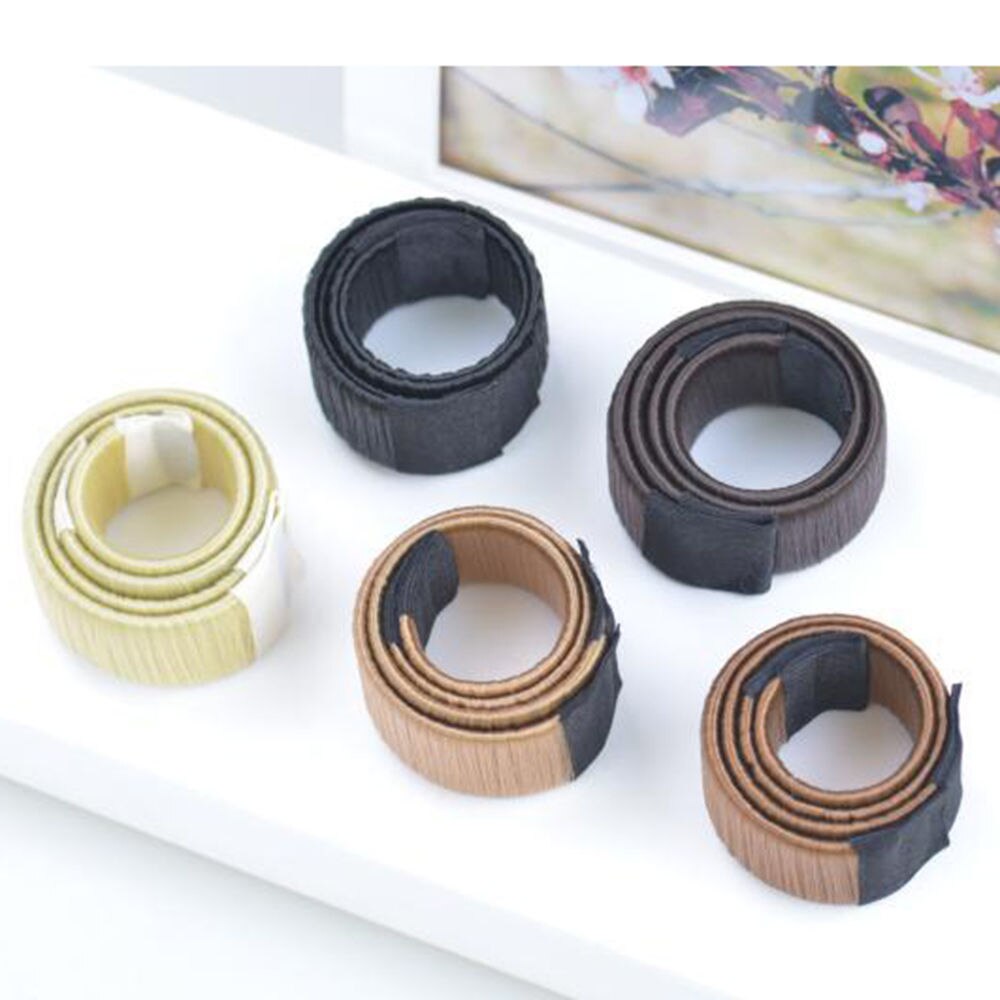 ¡Novedad! Accesorios para el cabello DIY para chicas, Magic moños hacer en el pelo, estilo Donut, accesorios multifunción para mujeres o niños, rizador de pelo, diadema plato