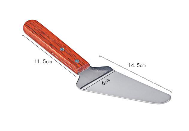 6 7 8 tommer premium non-stick pizza pan bakeware kulstofstål pizza plade rund dyb skål pizza pan bakke skimmel bageværktøj gyh: Pizza skovl
