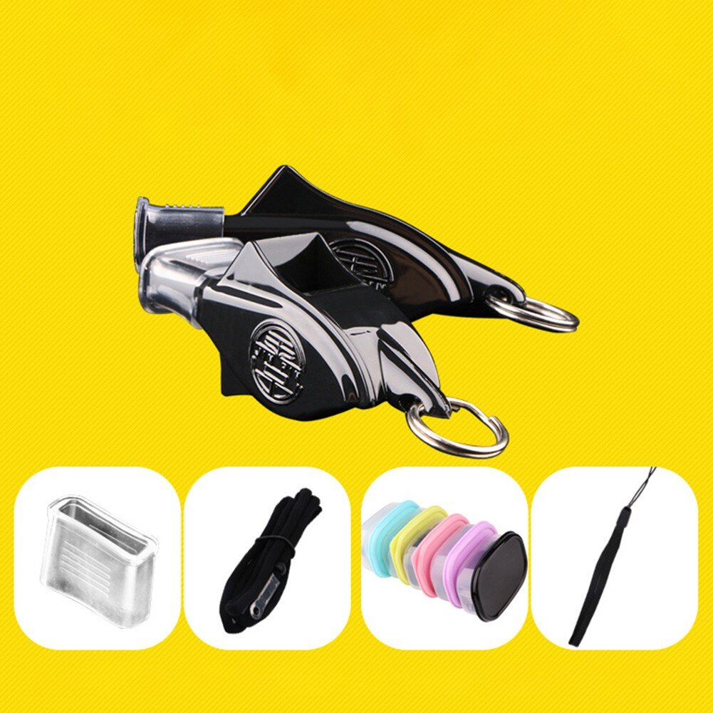 1Pc Dolphin Whistle Basketball Football Training Match Referee Whistle 130 Decibels High Frequency Dolphin Whistles Team Sports