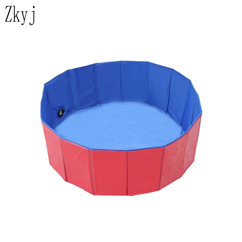 Nowy składany brodzik dla dzieci pcv zwierzę domowe wanna składana umywalka dla psów koty szczeniak kotek prysznic basen dom zwierzę domowe składany basen