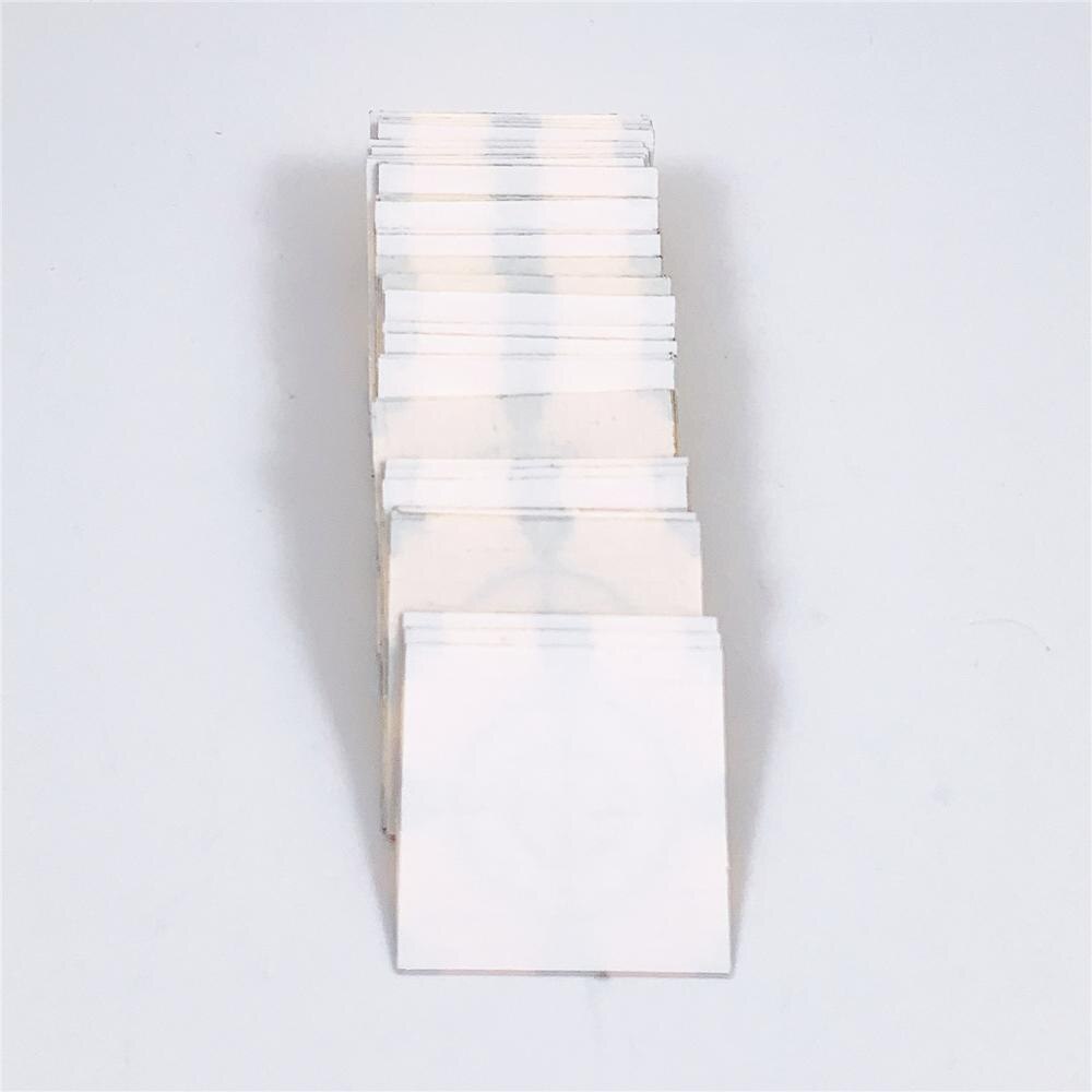 100 Pcs 60X60 Mm Reflector Vel Voor Total Station Landmeetkundige Geel + Driehoek Reflecterende Sticker Maat 20X20 30X30 40X40 50X50 Mm