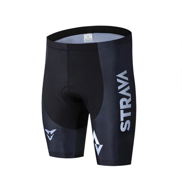 Pro Fiets Bib Shorts Mannen Outdoor Wear Mtb Bike Fietsen 19D Coolmax Gel Padded Rijden Bib Shorts Fietsen shorts: Short Black / Xl