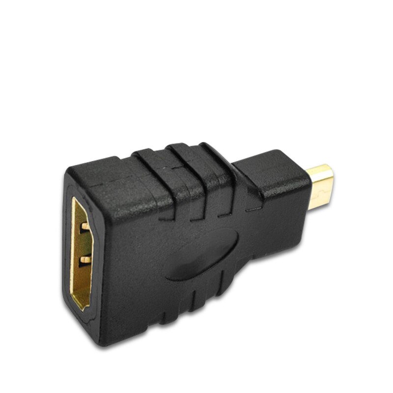 Voor Hdtv Tablet Camera Micro Hdmi-Compatibel Hdmi-Compatibel Adapter Vergulde 1.4 3D Uitbreiding Adapter 1080P Converter