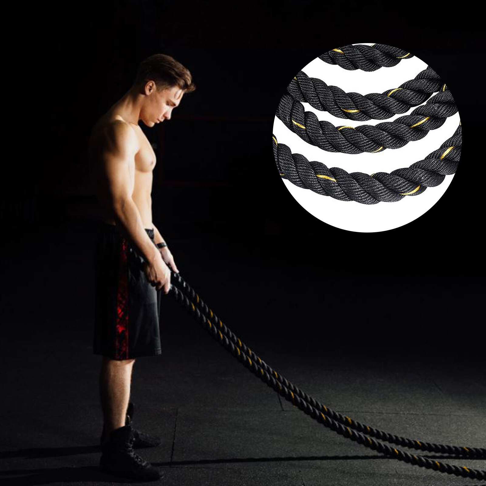 Strength Training Rope Thick Comprehensive Climbing Rope durable Good Function Actual Joints making your body stronger